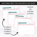 homeschool teacher planner